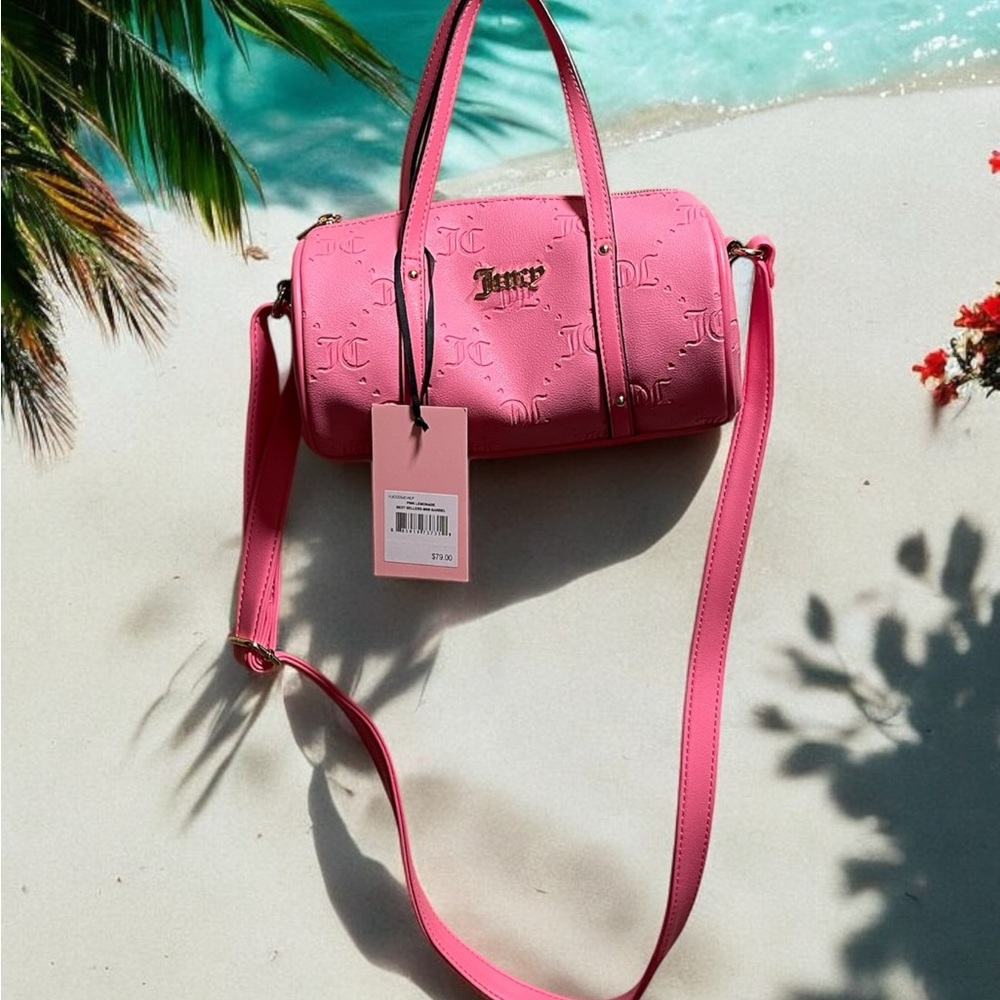 Juicy Couture Pink Barrel Bag - Picture 2 of 6